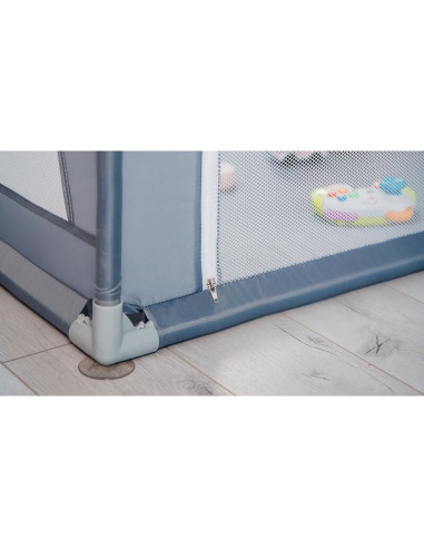 BN-LO-WILLOW_BEIGE_SAND,Tarc de joaca copii, Lionelo, Willow, 127 x 187 cm, Pliere compacta, Include geanta de transport, Din pl