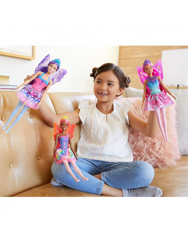 Papusa Barbie by Mattel Dreamtopia Zana GJK00,MT-GJK00