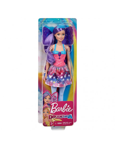 Papusa Barbie by Mattel Dreamtopia Zana GJK00,MT-GJK00