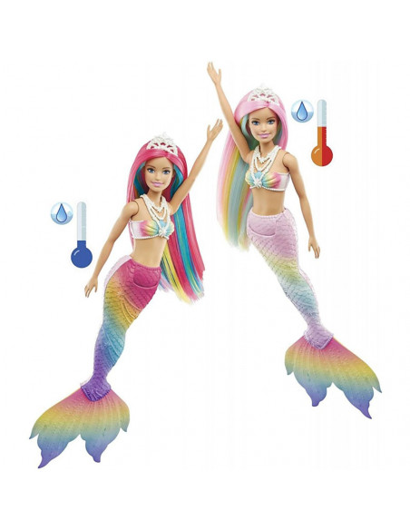 Papusa Barbie by Mattel Dreamtopia Sirena GTF88,MT-GTF89-GTF88