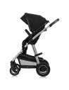 BN-LO-AMBER_2IN1_BLACK_SILVER,Carucior 2 in 1, Lionelo, Amber, Cadru aluminiu, Cu landou intarit si salteluta moale, Reversibil,