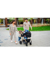 BN-LO-AMBER_2IN1_BLACK_SILVER,Carucior 2 in 1, Lionelo, Amber, Cadru aluminiu, Cu landou intarit si salteluta moale, Reversibil,