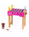 Set Barbie by Mattel Mobilier cu accesorii GRG77,MT-GRG75-GRG77
