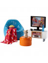 Set Barbie by Mattel Estate Movie Night cu accesorii