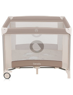 BN-LO-BONNIE_BEIGE_SAND,Tarc de joaca copii, Lionelo, Bonnie, Pana la 15 kg, 100 x 100 cm, Pliere compacta, Include geanta de tr 2