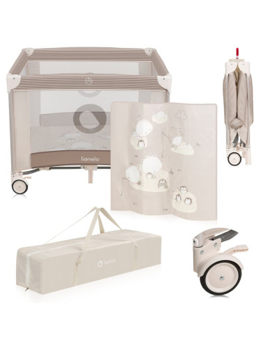 BN-LO-BONNIE_BEIGE_SAND,Tarc de joaca copii, Lionelo, Bonnie, Pana la 15 kg, 100 x 100 cm, Pliere compacta, Include geanta de tr BN-LO-BONNIE_BEIGE_SAND,Tarc de joaca copii, Lionelo, Bonnie, Pana la 15 kg, 100 x 100 cm, Pliere compacta, Include geanta de tr