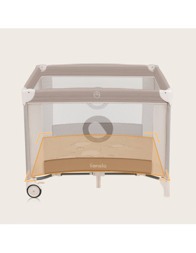 BN-LO-BONNIE_BEIGE_SAND,Tarc de joaca copii, Lionelo, Bonnie, Pana la 15 kg, 100 x 100 cm, Pliere compacta, Include geanta de tr BN-LO-BONNIE_BEIGE_SAND,Tarc de joaca copii, Lionelo, Bonnie, Pana la 15 kg, 100 x 100 cm, Pliere compacta, Include geanta de tr