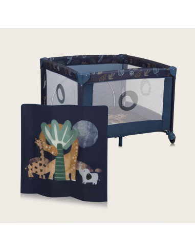 BN-LO-BONNIE_BLUE_NAVY,Tarc de joaca copii, Lionelo, Bonnie, Pana la 15 kg, 100 x 100 cm, Pliere compacta, Include geanta de tra BN-LO-BONNIE_BLUE_NAVY,Tarc de joaca copii, Lionelo, Bonnie, Pana la 15 kg, 100 x 100 cm, Pliere compacta, Include geanta de tra