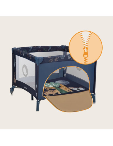 BN-LO-BONNIE_BLUE_NAVY,Tarc de joaca copii, Lionelo, Bonnie, Pana la 15 kg, 100 x 100 cm, Pliere compacta, Include geanta de tra BN-LO-BONNIE_BLUE_NAVY,Tarc de joaca copii, Lionelo, Bonnie, Pana la 15 kg, 100 x 100 cm, Pliere compacta, Include geanta de tra