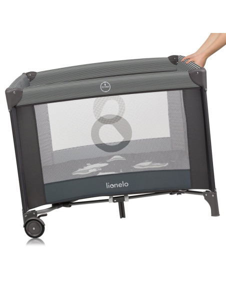 BN-LO-BONNIE_GREY_SCANDI,Tarc de joaca copii, Lionelo, Bonnie, Pana la 15 kg, 100 x 100 cm, Pliere compacta, Include geanta de t BN-LO-BONNIE_GREY_SCANDI,Tarc de joaca copii, Lionelo, Bonnie, Pana la 15 kg, 100 x 100 cm, Pliere compacta, Include geanta de t