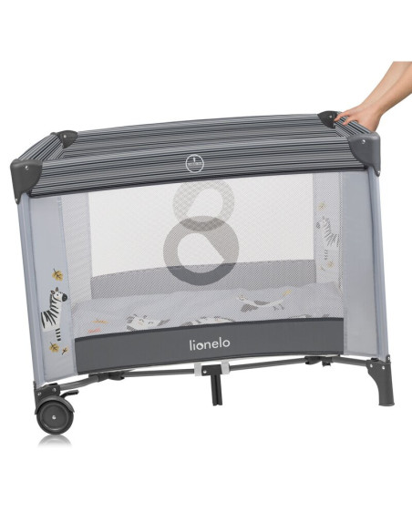 BN-LO-BONNIE_GREY_STONE,Tarc de joaca copii, Lionelo, Bonnie, Pana la 15 kg, 100 x 100 cm, Pliere compacta, Include geanta de tr BN-LO-BONNIE_GREY_STONE,Tarc de joaca copii, Lionelo, Bonnie, Pana la 15 kg, 100 x 100 cm, Pliere compacta, Include geanta de tr