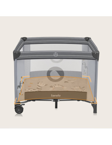 BN-LO-BONNIE_GREY_STONE,Tarc de joaca copii, Lionelo, Bonnie, Pana la 15 kg, 100 x 100 cm, Pliere compacta, Include geanta de tr BN-LO-BONNIE_GREY_STONE,Tarc de joaca copii, Lionelo, Bonnie, Pana la 15 kg, 100 x 100 cm, Pliere compacta, Include geanta de tr