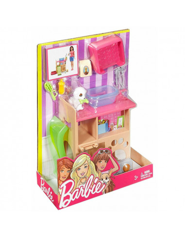 Set Barbie by Mattel Estate Cosmetica animale cu accesorii