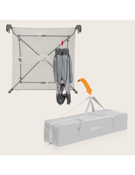 BN-LO-BONNIE_GREY_STONE,Tarc de joaca copii, Lionelo, Bonnie, Pana la 15 kg, 100 x 100 cm, Pliere compacta, Include geanta de tr BN-LO-BONNIE_GREY_STONE,Tarc de joaca copii, Lionelo, Bonnie, Pana la 15 kg, 100 x 100 cm, Pliere compacta, Include geanta de tr