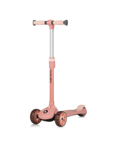 BN-LO-FRANKY_PINK_ROSE,Trotineta, Lionelo, Franky, Multifunctionala, Pliabila, Pana la 50 kg, Bicicleta cu 3 roti si trotineta d