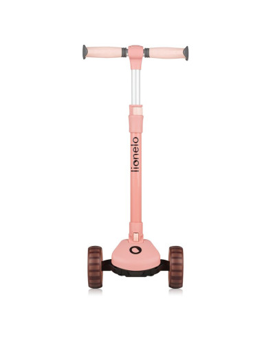 BN-LO-FRANKY_PINK_ROSE,Trotineta, Lionelo, Franky, Multifunctionala, Pliabila, Pana la 50 kg, Bicicleta cu 3 roti si trotineta d