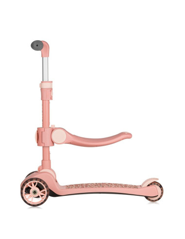 BN-LO-FRANKY_PINK_ROSE,Trotineta, Lionelo, Franky, Multifunctionala, Pliabila, Pana la 50 kg, Bicicleta cu 3 roti si trotineta d