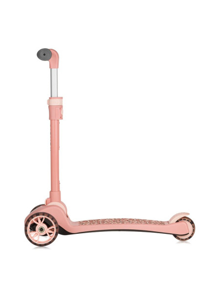 BN-LO-FRANKY_PINK_ROSE,Trotineta, Lionelo, Franky, Multifunctionala, Pliabila, Pana la 50 kg, Bicicleta cu 3 roti si trotineta d