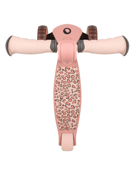 BN-LO-FRANKY_PINK_ROSE,Trotineta, Lionelo, Franky, Multifunctionala, Pliabila, Pana la 50 kg, Bicicleta cu 3 roti si trotineta d