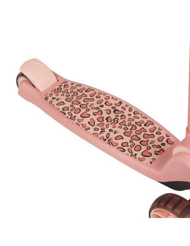 BN-LO-FRANKY_PINK_ROSE,Trotineta, Lionelo, Franky, Multifunctionala, Pliabila, Pana la 50 kg, Bicicleta cu 3 roti si trotineta d