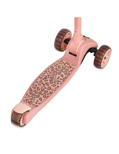 BN-LO-FRANKY_PINK_ROSE,Trotineta, Lionelo, Franky, Multifunctionala, Pliabila, Pana la 50 kg, Bicicleta cu 3 roti si trotineta d