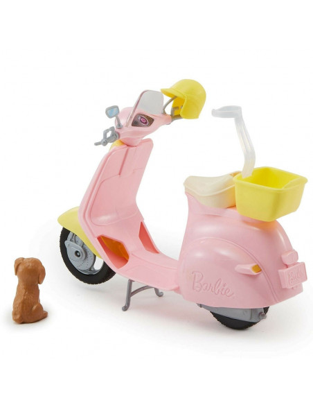 Scuter Barbie by Mattel cu accesorii,MT-FRP56
