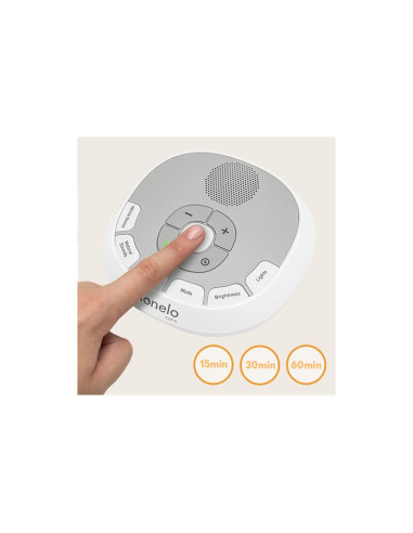 BN-LOC-BABYNAP,Lampa de veghe, Lionelo, BabyNap, 2 in 1, Wireless, Cu sunete si melodii de leagan, Cu 11 culori si 3 niveluri de