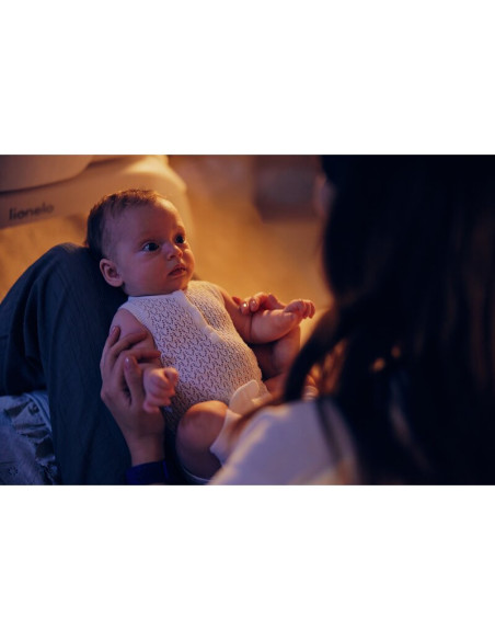 BN-LOC-BABYNAP,Lampa de veghe, Lionelo, BabyNap, 2 in 1, Wireless, Cu sunete si melodii de leagan, Cu 11 culori si 3 niveluri de