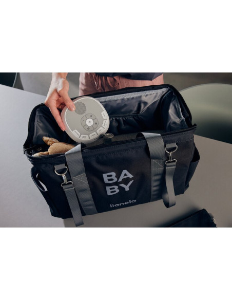 BN-LOC-BABYNAP,Lampa de veghe, Lionelo, BabyNap, 2 in 1, Wireless, Cu sunete si melodii de leagan, Cu 11 culori si 3 niveluri de