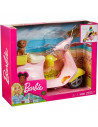 Scuter Barbie by Mattel cu accesorii,MT-FRP56