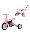 BN-613670,Tricicleta, Petite&Mars, Turbo, 5 in 1, Multifunctionala, Vehicul de impins, Bicicleta cu/fara pedale, Cu maner de ghi