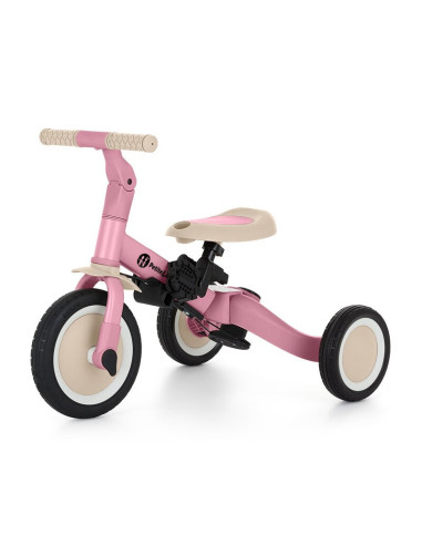BN-613670,Tricicleta, Petite&Mars, Turbo, 5 in 1, Multifunctionala, Vehicul de impins, Bicicleta cu/fara pedale, Cu maner de ghi