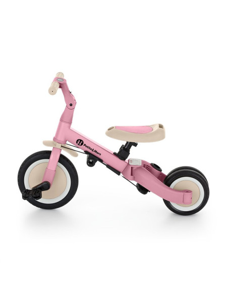 BN-613670,Tricicleta, Petite&Mars, Turbo, 5 in 1, Multifunctionala, Vehicul de impins, Bicicleta cu/fara pedale, Cu maner de ghi