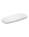 BN-47985,Cearceaf cu elastic, New Baby, Pentru landou, Din Bumbac, 35 x 75 cm, 0 luni+, White