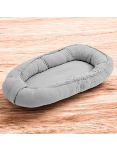 BN-56726,Cosulet bebelus, New Baby, Pentru dormit, Baby Nest 80 x 50 cm, Din muselina, Din materiale certificate Oeko Tex Standa 2