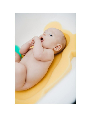 BN-32810,Reductor de baie, New Baby, Maxi, Din burete, 58 cm, Cu jucarii din spuma, Bear Blue