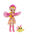 Papusa Enchantimals by Mattel Falon Phoenix cu figurina