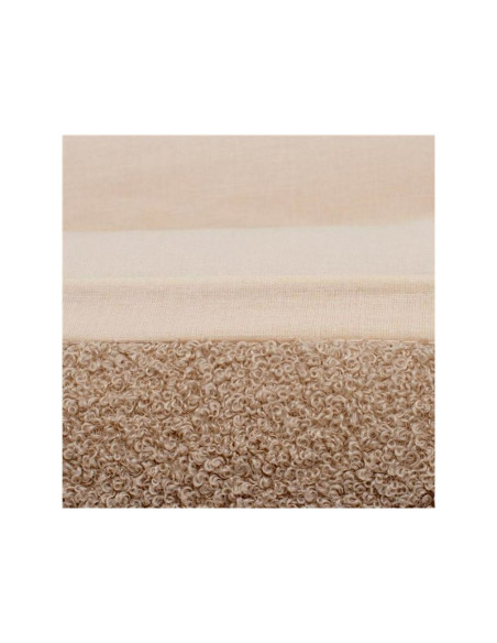BN-55629,Cosulet bebelus, New Baby, Pentru dormit, Baby Nest, 80x50 cm, Din bumbac 100%, Tesatura teddy, 0 luni+, Dark Beige