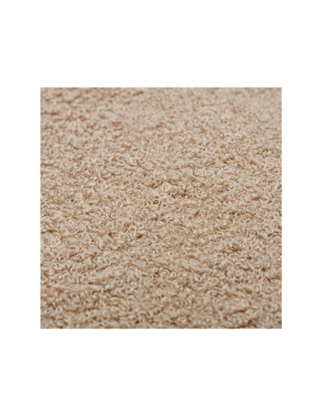 BN-55629,Cosulet bebelus, New Baby, Pentru dormit, Baby Nest, 80x50 cm, Din bumbac 100%, Tesatura teddy, 0 luni+, Dark Beige