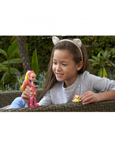 Papusa Enchantimals by Mattel Falon Phoenix cu figurina