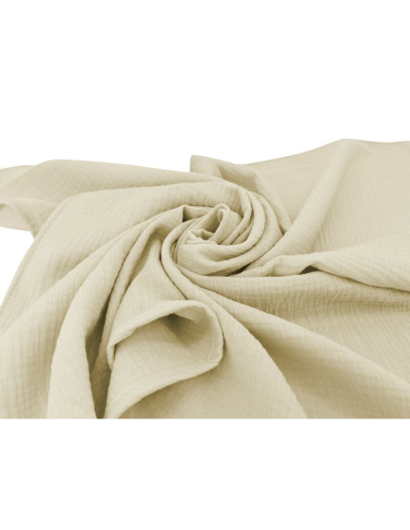 BN-6426972026413,Cearceaf cu elastic, MimiNu, Pentru patut 120X60 cm, Din muselina bumbac certificat Oeko Tex Standard 100, Warm