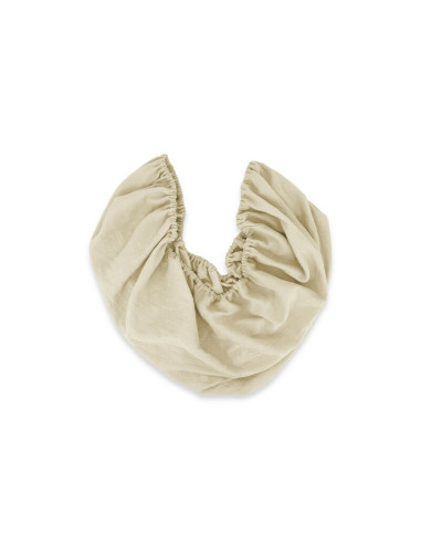 BN-6426972026413,Cearceaf cu elastic, MimiNu, Pentru patut 120X60 cm, Din muselina bumbac certificat Oeko Tex Standard 100, Warm