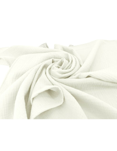 BN-6426972026475,Cearceaf cu elastic, MimiNu, Pentru patut 140X70 cm, Din muselina bumbac certificat Oeko Tex Standard 100, Crea
