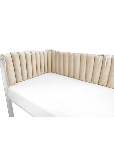 BN-6426972026567,Aparatoare pentru patut, MimiNu, Tip panou, Pentru patut, Lungime 180 cm, Din catifea, Nugat BN-6426972026567,Aparatoare pentru patut, MimiNu, Tip panou, Pentru patut, Lungime 180 cm, Din catifea, Nugat