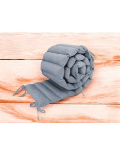 BN-6426972026574,Aparatoare pentru patut, MimiNu, Tip panou, Pentru patut, Lungime 180 cm, Din catifea, Jeans 2