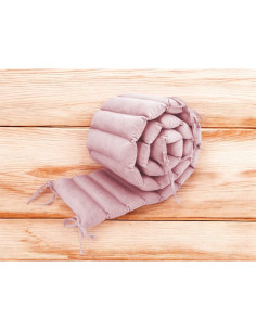 BN-6426972026598,Aparatoare pentru patut, MimiNu, Tip panou, Pentru patut, Lungime 180 cm, Din catifea, Raspberry 2