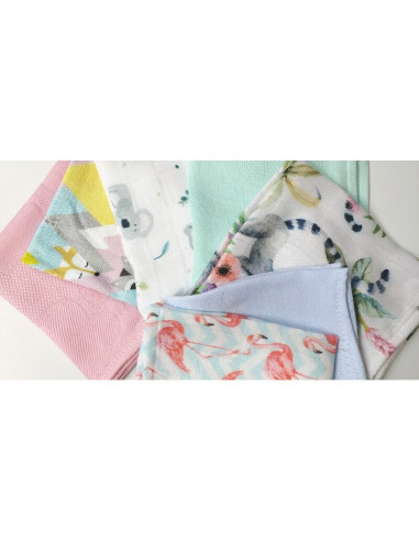 BN-BOC0346,Scutec, Bocioland, Bambus, Antialergic si antibacterian, 30x30 cm, Material certificat Oeko Tex Standard 100, Koala