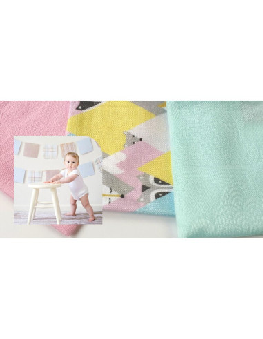 BN-BOC0346,Scutec, Bocioland, Bambus, Antialergic si antibacterian, 30x30 cm, Material certificat Oeko Tex Standard 100, Koala