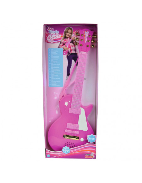 Jucarie Simba Chitara My Music World Girls Rock roz,S106830693