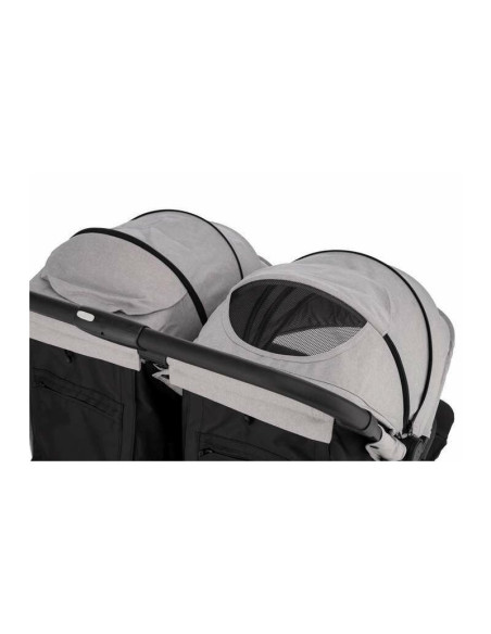BN-82801,Carucior gemeni, FreeON, Active Twin, De la nastere pana la 22 Kg, Cadru din aluminiu, Spatar reglabil, Pliere compacta